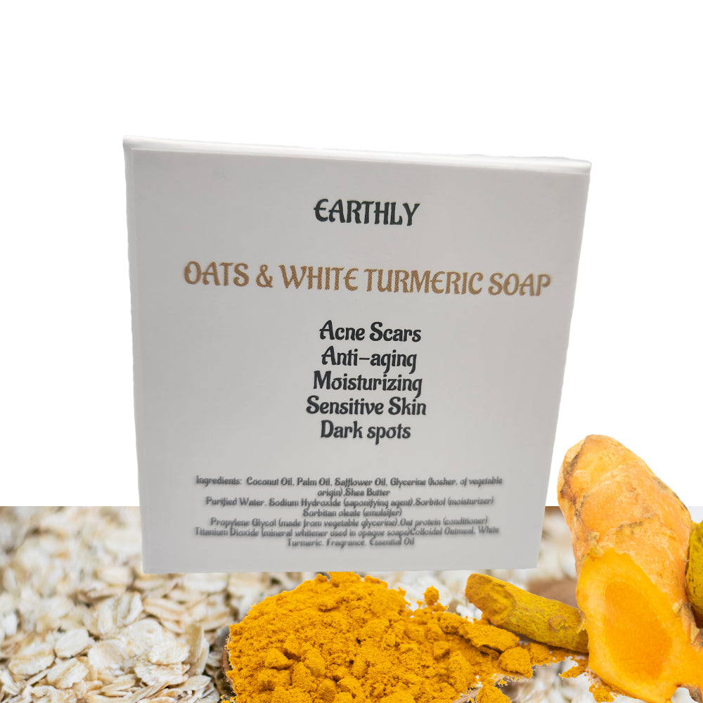 Oats & White Turmeric Soap