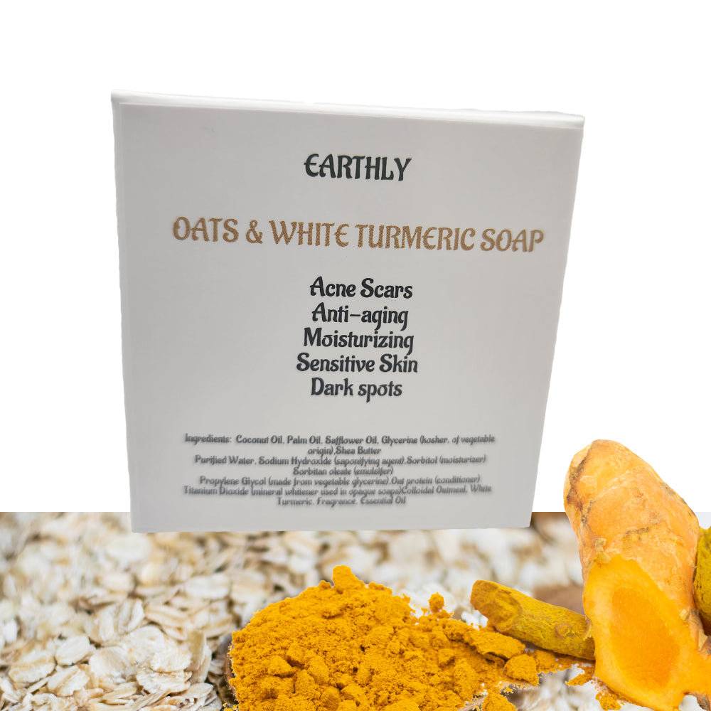 Oats & White Turmeric Soap